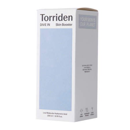 Torriden - Dive In - Niedermolekulare Hyaluronsäure Haut Booster - Hyaluronsäure Booster - 200ml