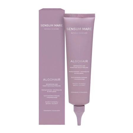 Sensum Mare - Algohair - Refreshing and Puryfing Scalp Peeling  - Säure- und enzymatisches Kopfhautpeeling - 150ml