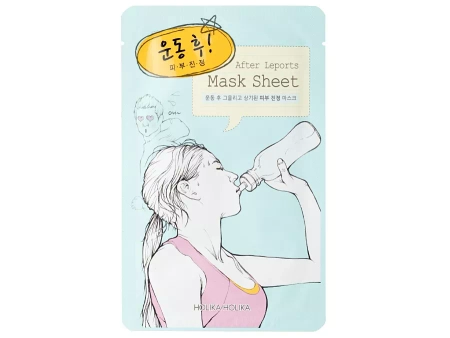 Holika Holika - After Mask Sheet - After Working Out - Regenerierende Tuchmaske - 30g