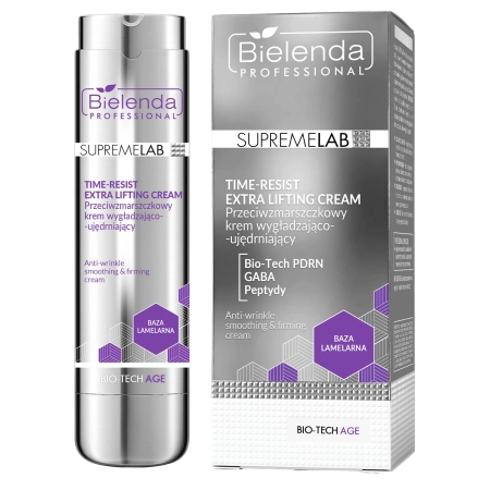 Bielenda Professional - Supremelab - Bio-Tech Age - Time-Resist Extra Lifting Cream - Anti-Falten-Creme zur Glättung und Straffung - 45 ml 