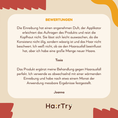 HairTry - Long Hair, Don't Care - Pflegende Kopfhauteinreibung mit eingekapselten Ölen und Pflanzenextrakten 100ml