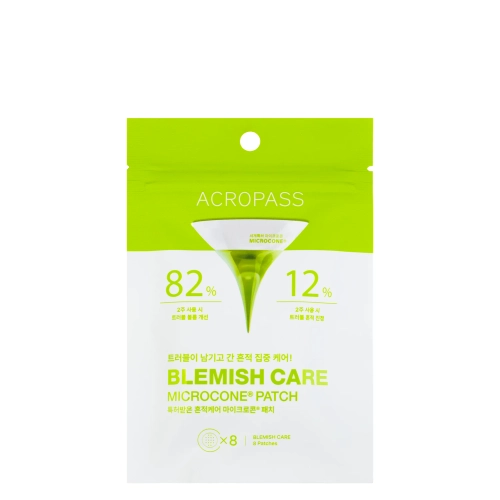 AcroPass - Blemish Care Microcone Patch - Mikro-Nadel-Pflaster gegen Verfärbungen nach Unvollkommenheiten - 8 Stk.