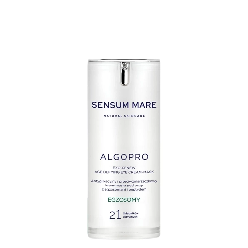 Sensum Mare – Antiglykations- und Anti-Falten Augencreme-Maske mit Exosomen und Peptid - 15ml