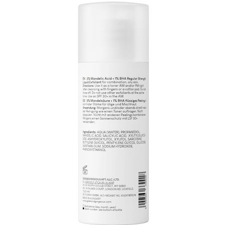 Geek & Gorgeous - Cheer Up - Mittleres Peeling für Misch- und Aknehaut mit 6% Mandelsäure und BHA - 100ml