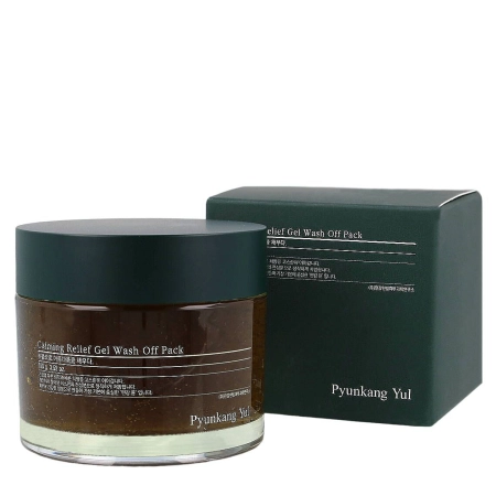 Pyunkang Yul - Calming Relief Gel Wash Off Pack - Lindernde Gel-Gesichtsmaske - 100g