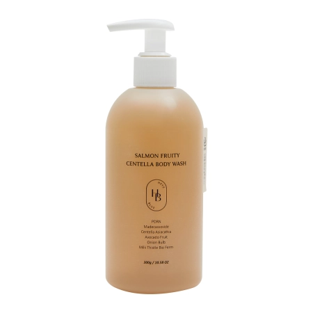 HEVEBLUE - Salmon Fruity Centella Body Wash - Waschgel für den Körper - 300g
