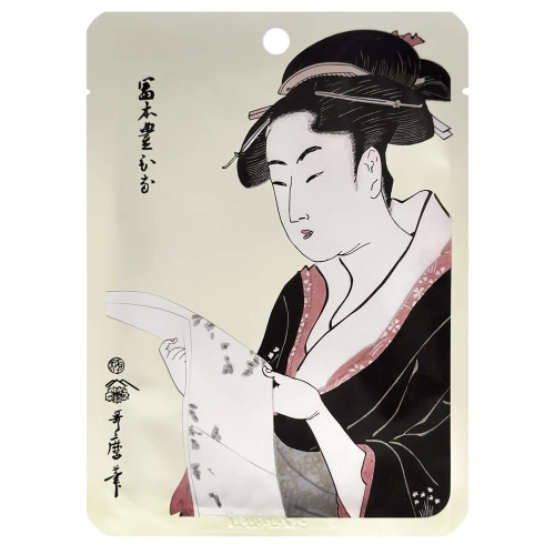 Mitomo - Pearl + Cherry Blossoms Essence Mask – Tuchmaske mit Perlen und japanischen Kirschblüten – 1 Stk./25g