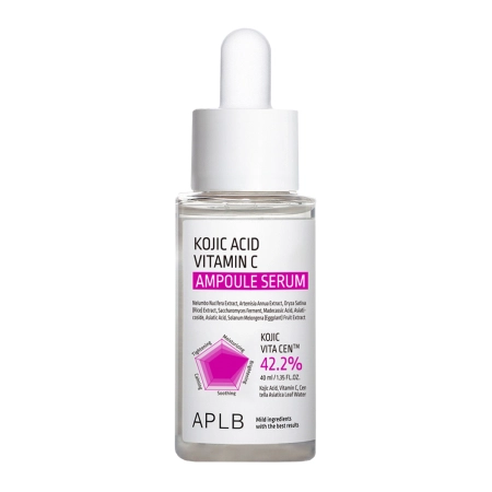APLB - Kojic Acid Vitamin C Ampoule Serum - Revitalisierendes Gesichtsserum - 40ml
