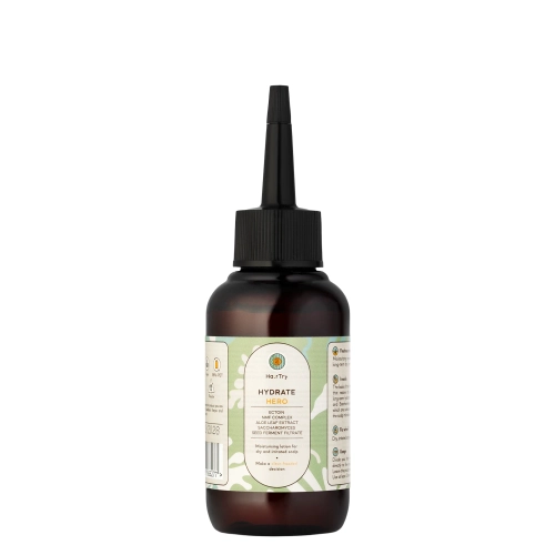 HairTry - Hydrate Hero - Feuchtigkeitsspendende und lindernde Kopfhauteinreibung mit NMF-Komplex und Ectoine - 100ml