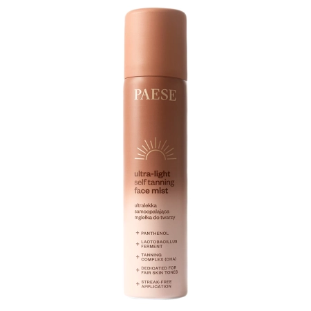 Paese – Ultra-Light Self Tanning Face Mist – Ultraleichter Selbstbräunungs-Gesichtsnebel – 75 ml