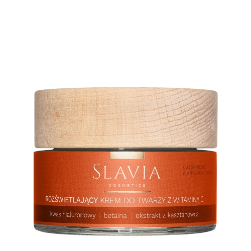Slavia Cosmetics - Tagescreme mit aktivem Vitamin C 3% Aufhellung und Straffung - 50ml