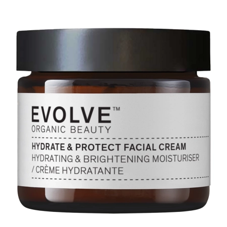 Evolve Organic Beauty - Hydrate and Protect Facial Cream - Bio-Creme mit Squalan - 60ml