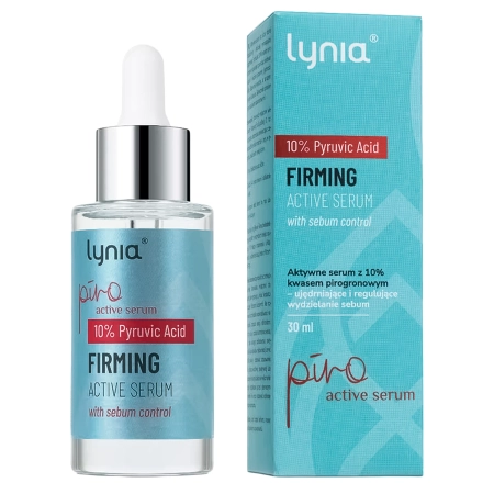 Lynia - PIRO Aktives Serum mit 10 % Pyruvinsäure – Straffend und Talgregulierend – 30 ml 