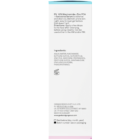 Geek & Gorgeous - B-Bomb - Serum mit Niacinamid 10% - 30ml