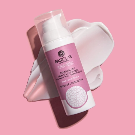 BasicLab - Complementis - Regenerierende Präbiotikum- , Panthenol- und Ceramid-Creme mit  leichter Konsistenz - 50ml
