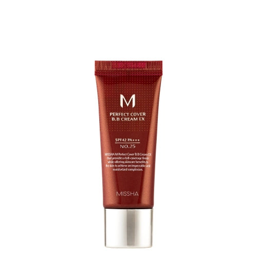 Missha - M Perfect Cover BB Cream SPF42/PA++ - Abdeckende BB-Creme - No.25 Warm Beige - 20ml