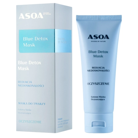 Asoa – Gesichtsmaske – Blue Detox Mask – 75 ml