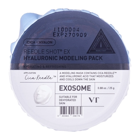 VT Cosmetics - Reedle Shot EX Hyaluronic Modelling Pack - Maske mit Hyaluronsäure und Mikronadeln mit modellierender Wirkung - 25g