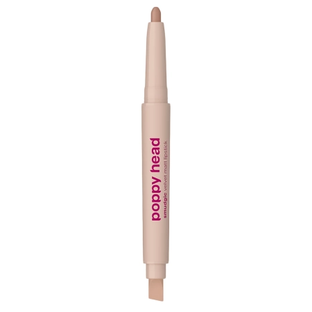 Poppy Head – Smudgic Velvet Matt Lipstick – Matter Lippenstift in Stiftform – 02 Spellbound Nude – 0,85g