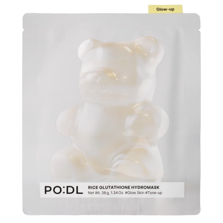 PO:DL - Rice Glutathione Hydromask Set - Set mit aufhellenden Gel-Gesichtsmasken - 4 x 28 g