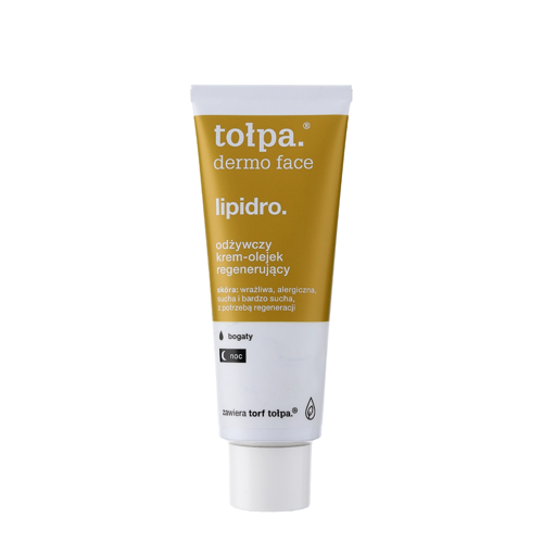 Tolpa - Dermo Face Lipidro -  Nährendes regenerierendes Nachtcreme-Öl - 40ml