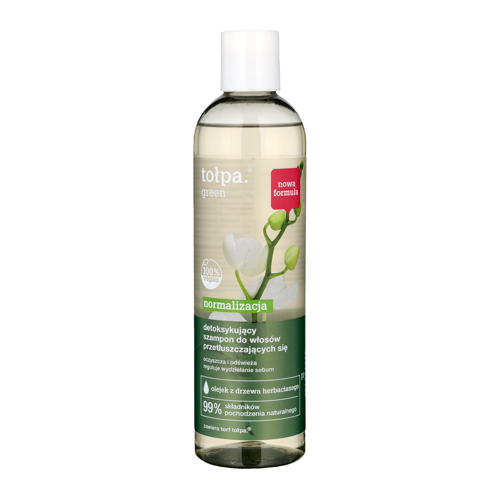 Tołpa - Green - Normalisierung - Entgiftendes Shampoo für fettiges Haar - 300ml