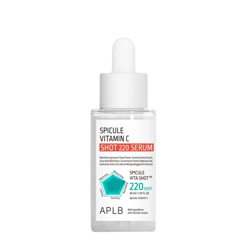 APLB - Spicule Vitamin C Shot 220 Serum - Vitamin C-Serum mit Mikronadeln - 40ml