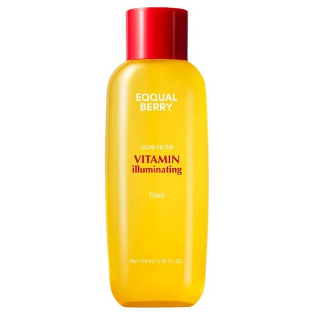 EQQUALBERRY - Vitamin Illuminating Toner - Aufhellendes Vitamin-Gesichtswasser - 150ml