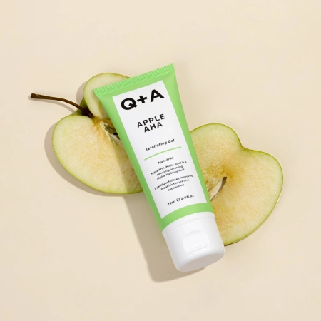 Q+A -Apple AHA - Exfoliating Gel - Peeling Gel mit Apfelsäure - 75ml