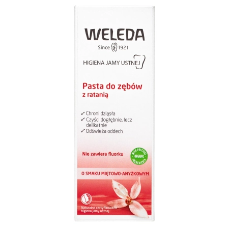 WELEDA - Zahnpasta mit Ratania-Extrakt - 75ml