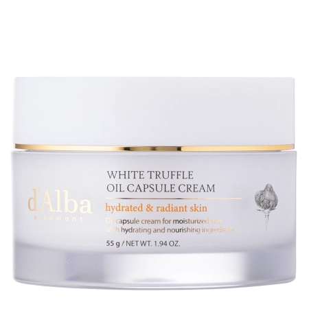 d'Alba - White Truffle Oil Capsule Cream - Nährende Gesichtscreme - 55g