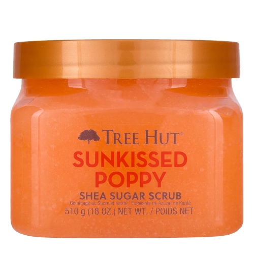 Tree Hut - Shea Sugar Scrub Sunkissed Poppy - Zucker-Körperpeeling - 510g