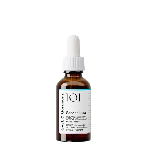 Geek & Gorgeous - Stress Less Beta Glukan + Madecassoside - 0,5% - Gel-Serum mit Beta-Glucan und Madecassoside - 30 ml