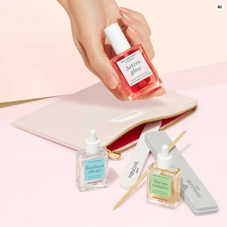Manucurist - Soin - Glow Manicure Set - Maniküre-Set - 15ml+15ml+15ml