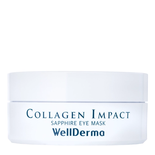 WellDerma - Collagen Impact Sapphire Eye Mask - Feuchtigkeitsspendende Augenpads - 60pcs