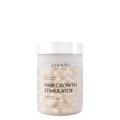 Carein – Hair Growth Stimulator – Dermosupplement – Übermäßiger Haarausfall – 90 Kapseln