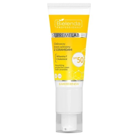Bielenda Professional - Supremelab - Barrier Renew - Nährende Schutzcreme mit Ceramiden SPF 50 - 40ml 