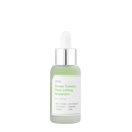 Sungboon Editor - Green Tomato Pore Lifting Ampoule + - Ampulle zur Verringerung der Sichtbarkeit von Poren - 30ml