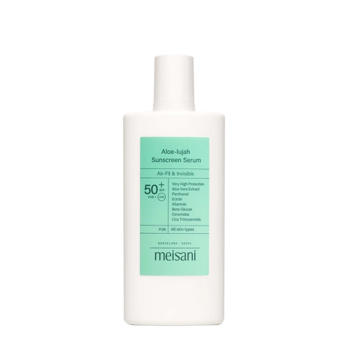 Meisani - Aloe Lujah Sunscreen Serum SPF50+ - Gesichtsserum mit Filter - 50ml