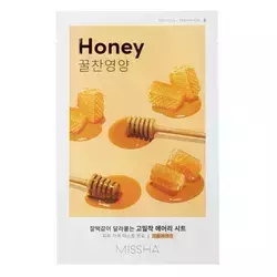 Missha - Airy Fit Sheet Mask - Honey - Regenerierende Tuchmaske - 19g