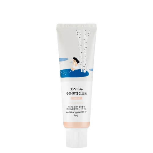 Round Lab - Birch Moisture Tone-Up Sunscreen - Tönende Sonnencreme - 50ml