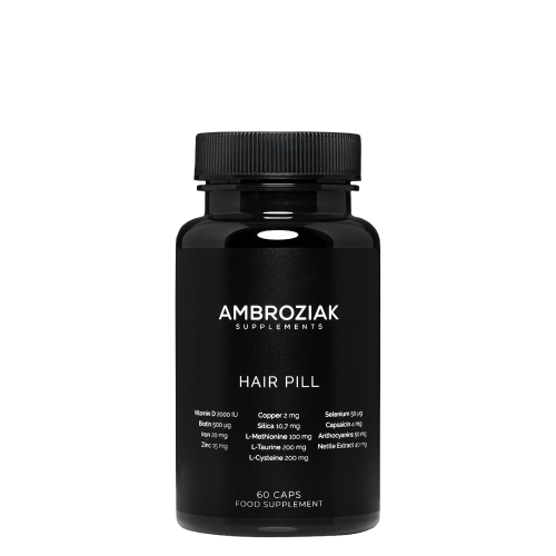 Dr Ambroziak - Hair Pill Nahrungsergänzungsmittel zur Unterstützung der Haarkondition - 60 Kapseln