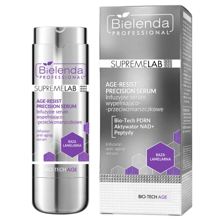 Bielenda Professional - Supremelab - Bio-Tech Age - Resist Precision Serum - Infusionsserum zur Hautauffüllung und Faltenbekämpfung - 30 ml 