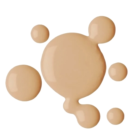 LOVRO – Bubble Foundation – Foundation mit luftiger, strahlender Formel – 03 Sand – 50 ml 
