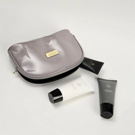 Hadat – Hydro Hair Growth Set – Haarwachstums-Set – Kosmetiktasche – 70ml+70ml+70ml