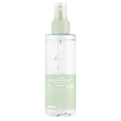 Celimax - Ji.Woo.Gae Heartleaf BHA Body Mist - Reinigender Körpernebel mit BHA - 150 ml