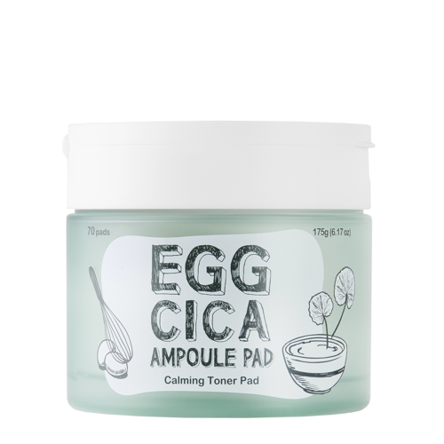 Too Cool for School - Egg Cica Ampoule Pad - Nährende Gesichtspads - 70pcs/175g