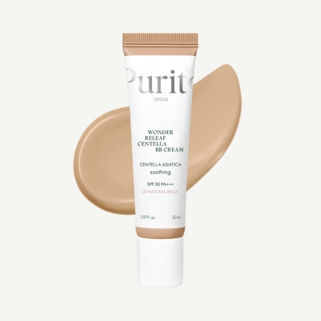Purito Seoul - Wonder Releaf Centella BB Cream SPF 30 PA+++ #23 Natural Beige - BB Creme mit Centella Asiatica - 30ml