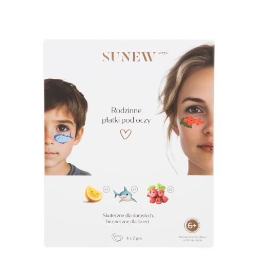 SunewMed+ - Familien-Augenpads - 4 Paare