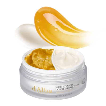 d'Alba - White Truffle Double Serum & Cream - Anti-Falten-Gesichts-Duo - 70g